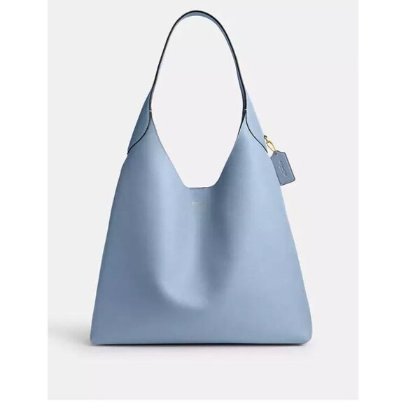 NWT!! AUTHENTIC COACH LARGE BROOKLYN 39 IN BLUEBELL HOBO HANDBAG - Picture 4 of 9